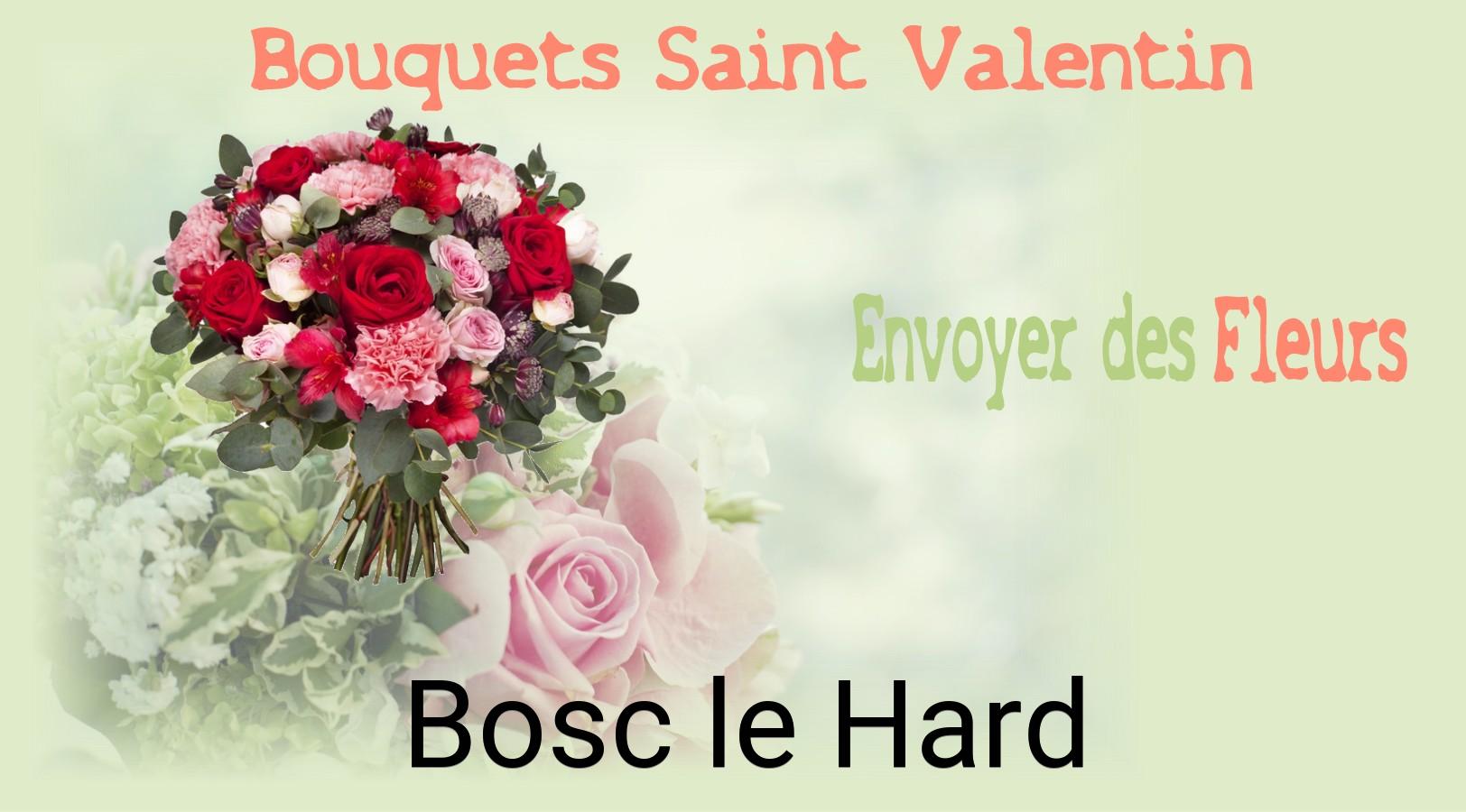 Roses de Saint-Valentin livrées à Bosc-le-Hard